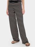 Saint Tropez Mila Stripe Trousers, Black/Multi