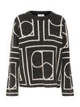 Soaked in Luxury Abstract Knitted Jumper, Multi