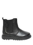 ToeZone Kids' Lily Leather Ankle Boots, Black