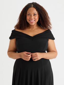 Scarlett & Jo Bardot Maxi Dress - view 2, Black