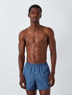 John Lewis Cotton Assorted Pattern Boxer Shorts, Pack of 5, Multi - view 2, Multi