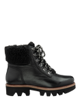Ravel Clyde Leather Faux Fur Lined Biker Boots