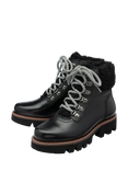 Ravel Clyde Leather Faux Fur Lined Biker Boots
