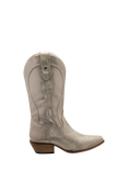 Ravel Cline Leather Cowboy Boots, Silver
