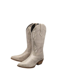 Ravel Cline Leather Cowboy Boots, Silver