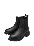 Ravel Munro Leather Chunky Chelsea Boots, Black