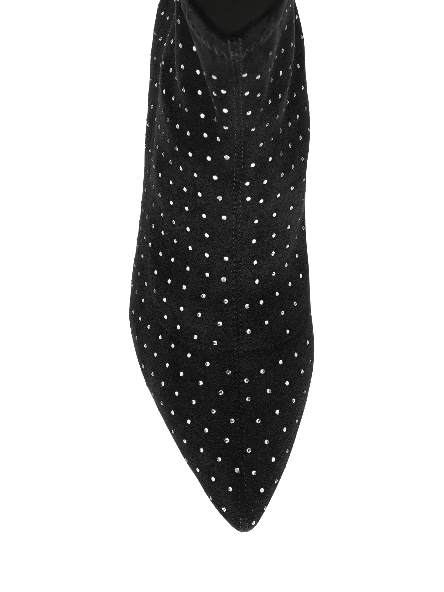 Product image 4 of 4, which shows Ravel Madruga Studded Pointed Heeled Boots, Black, 4