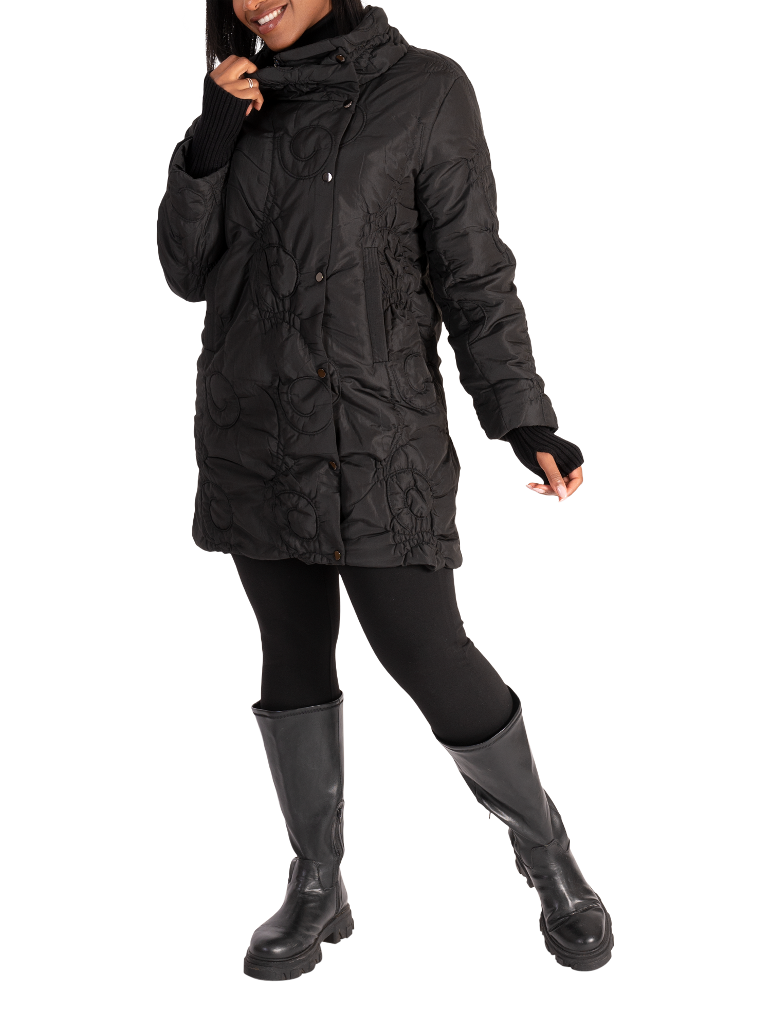 Chesca coats plus size hotsell