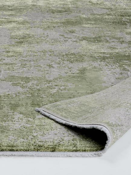 John Lewis Distressed Kazak Rug, Green - view 2, Green