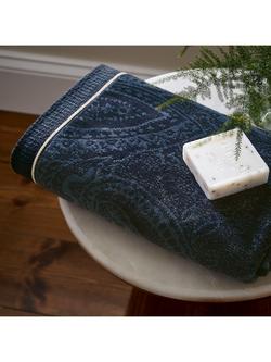 Bedeck of Belfast Freya Towels - view 2, Navy