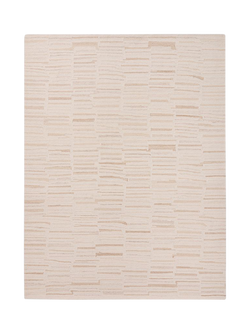 west elm Heights Wool Rug, Alabaster, Alabaster