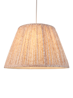 John Lewis Hidcote Tapered Lampshade, Putty