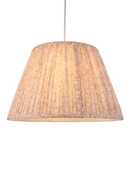 John Lewis Hidcote Tapered Lampshade, Putty