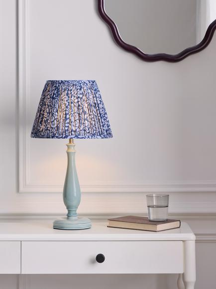 John Lewis Hidcote Tapered Lampshade - view 2, Navy