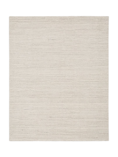 west elm Lumini Wool Blend Rug, Alabaster, L244 x W152cm