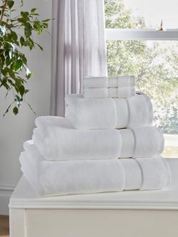 Pretty You Bamboo Cotton Towels, Cloud White