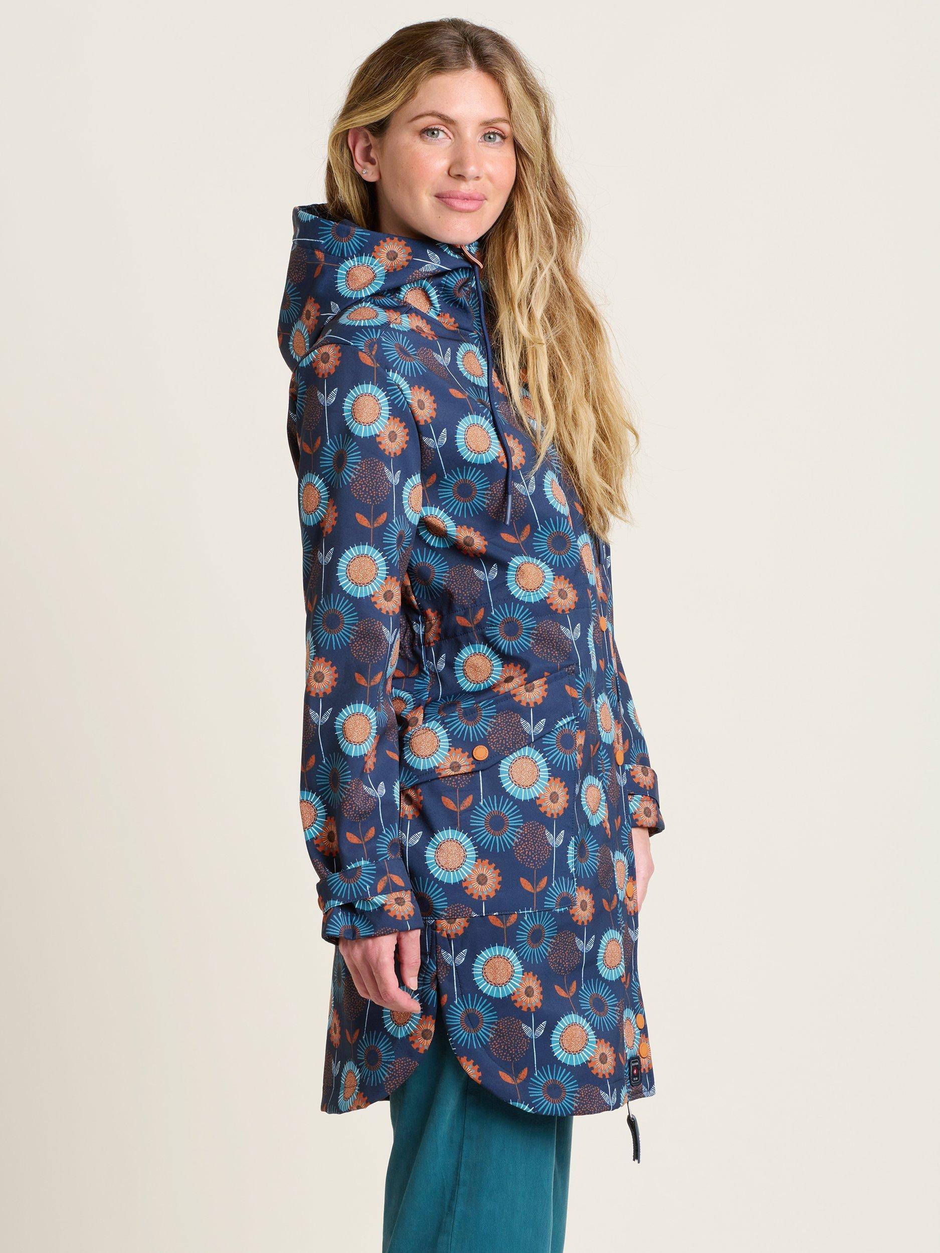 Product image 3 of 5, which shows Brakeburn Highborne Floral Water Resistant Jacket, Multi, 8