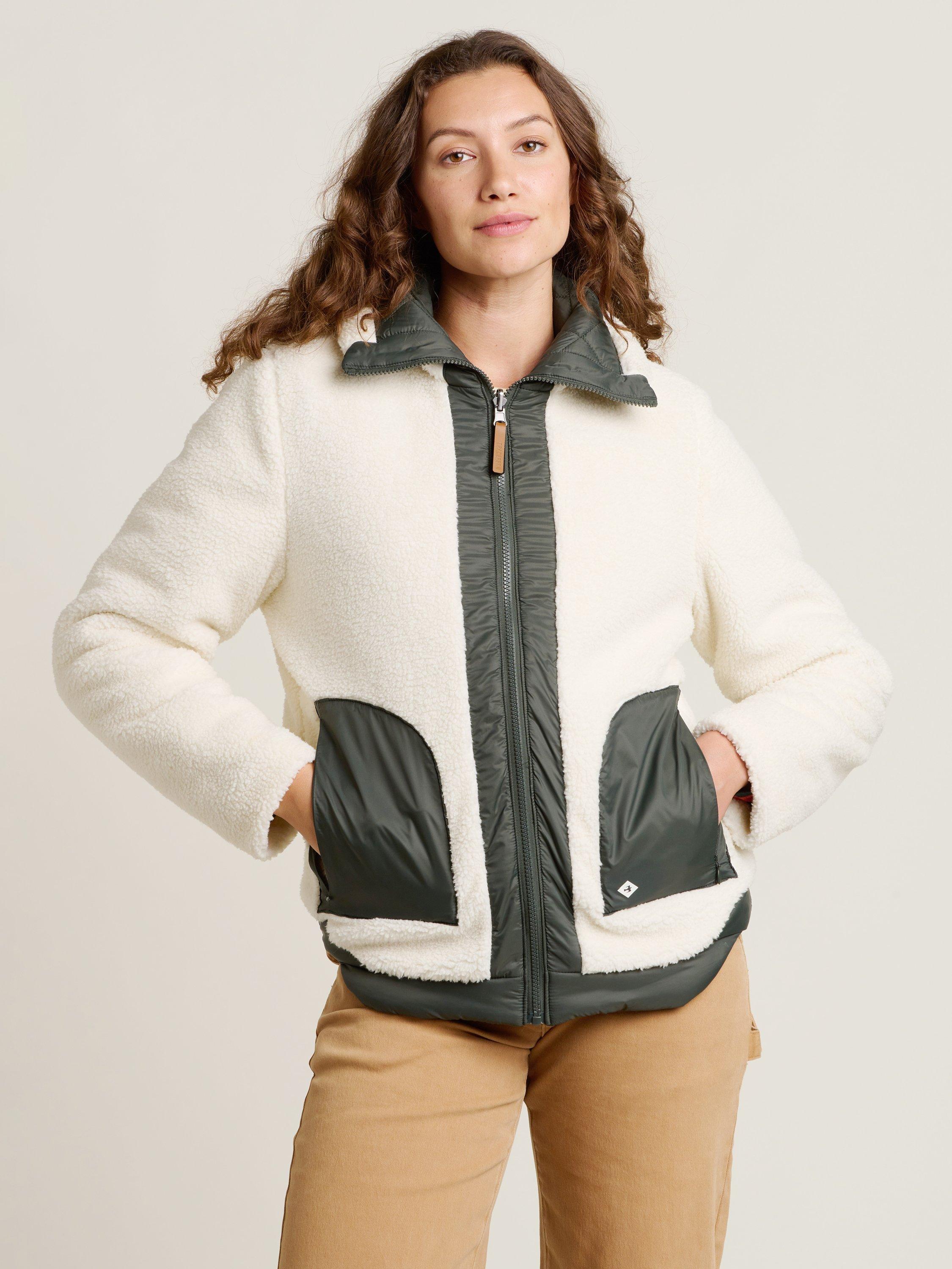 Product image 2 of 6, which shows Brakeburn Fortunes Reversible Jacket, Khaki, 8