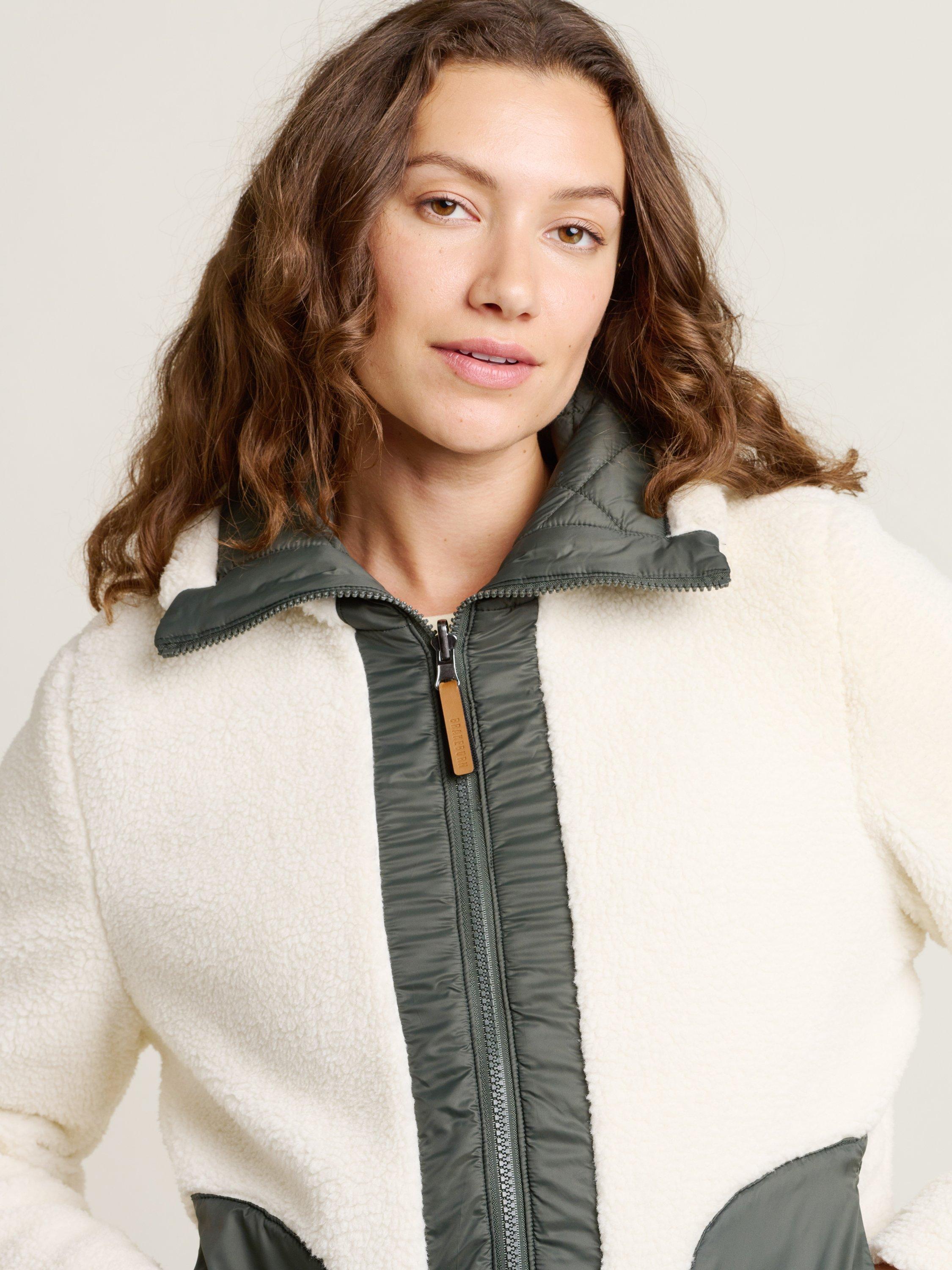 Product image 4 of 6, which shows Brakeburn Fortunes Reversible Jacket, Khaki, 8