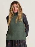Brakeburn Button Side Knit Vest, Khaki