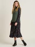 Brakeburn Button Side Knit Vest, Khaki