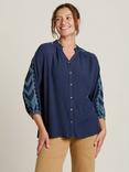 Brakeburn Mudeford Blouse, Blue