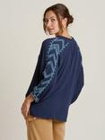 Brakeburn Mudeford Blouse, Blue