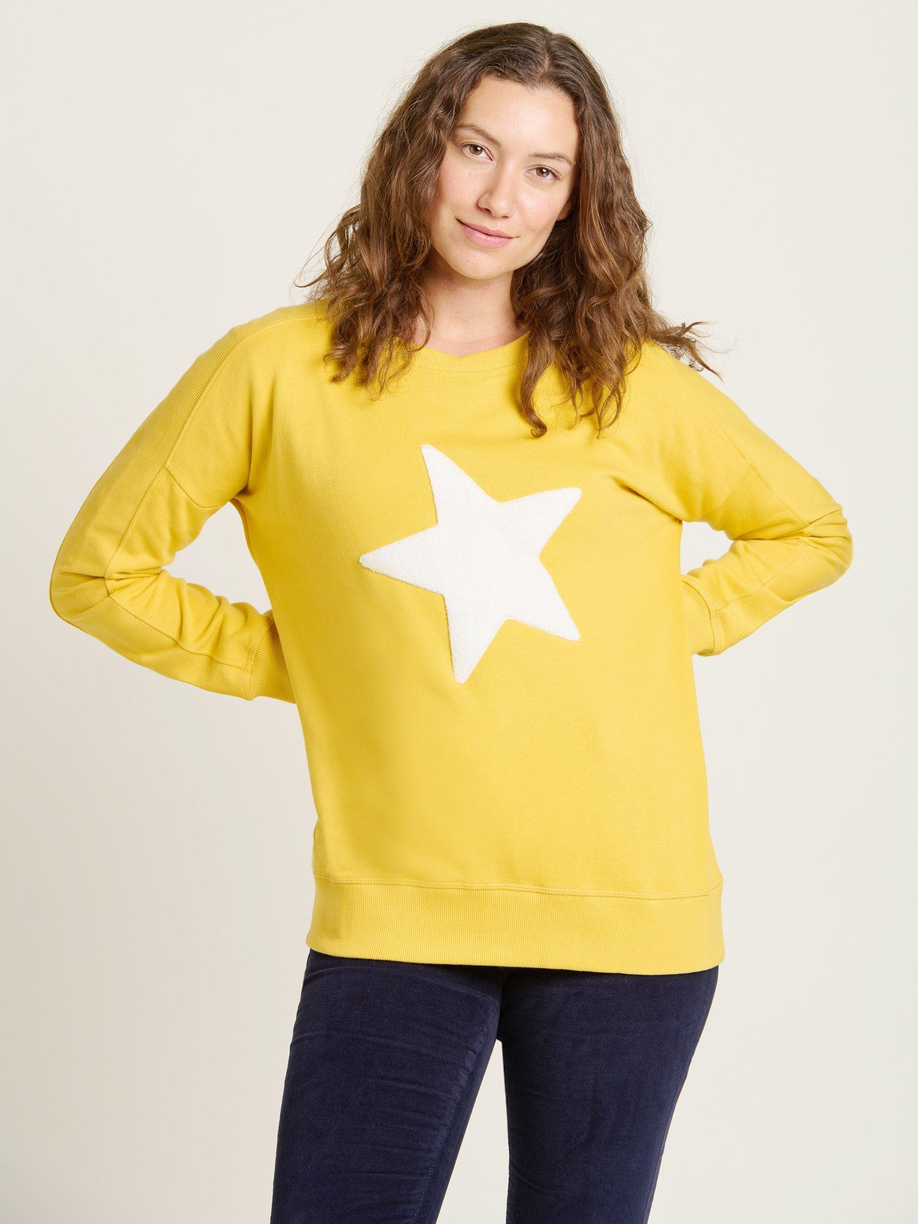 Off white sweatshirt yellow hotsell