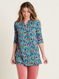 Brakeburn Trailing Berry Tunic Top, Multi, Multi