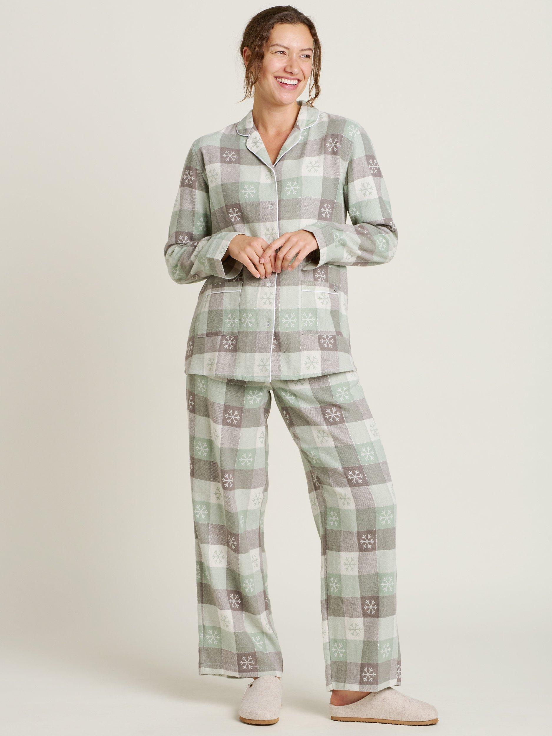 Product image 1 of 6, which shows Brakeburn Snow Flurry Pyjamas, Multi, 8