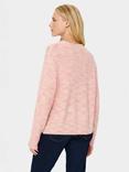 Saint Tropez Gusta Melange Jumper, Chateau Rose/Cream