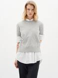 InWear Kellsie Short Sleeve Jumper, Granite