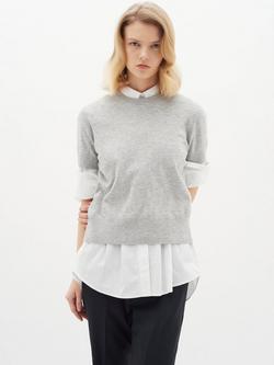 InWear Kellsie Short Sleeve Jumper, Granite, Granite