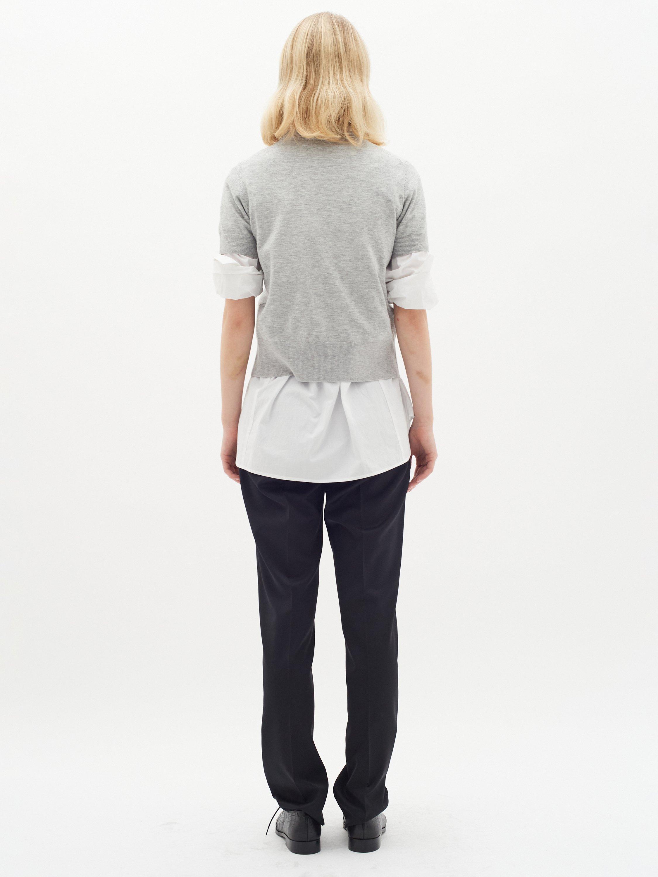 Product image 2 of 6, which shows InWear Kellsie Short Sleeve Jumper, Granite, L