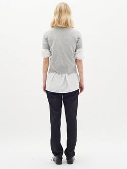 InWear Kellsie Short Sleeve Jumper, Granite - view 2, Granite