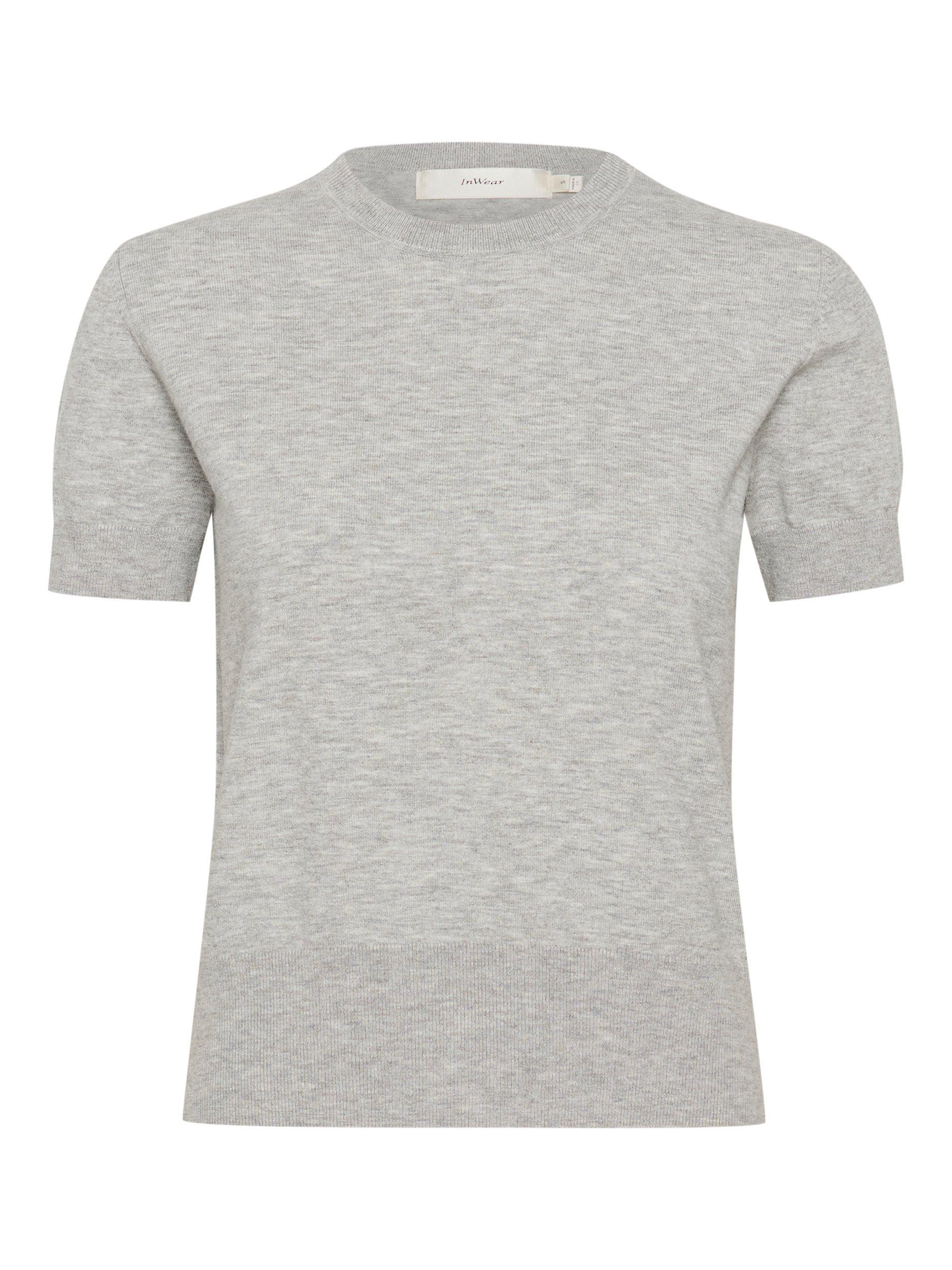 Product image 5 of 6, which shows InWear Kellsie Short Sleeve Jumper, Granite, L
