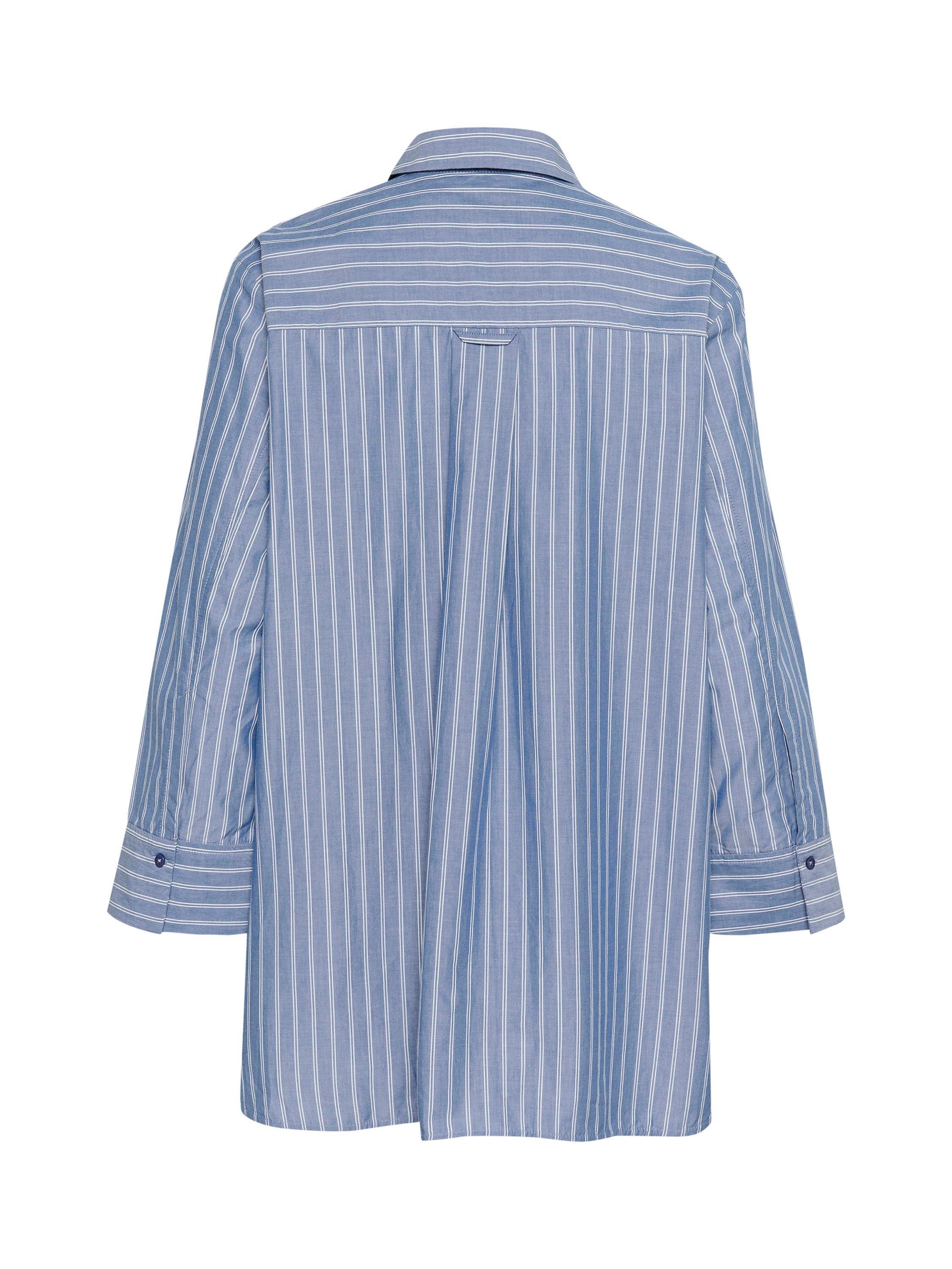 Product image 6 of 6, which shows InWear Merlissa Stripe Boxy Fit Shirt, Blue/White, 10