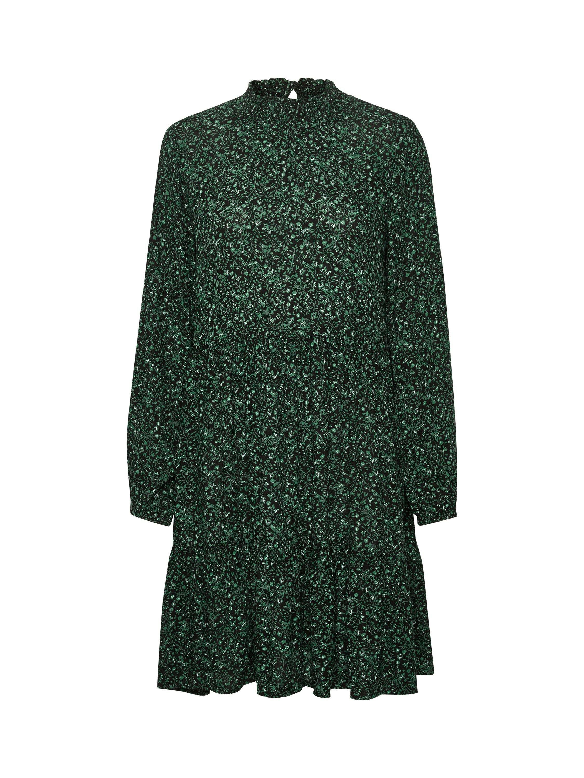 Product image 4 of 5, which shows KAFFE Sally Amber Dress, Green/Black, 8