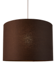 John Lewis Sophia Pure Linen Drum Lampshade, Cocoa