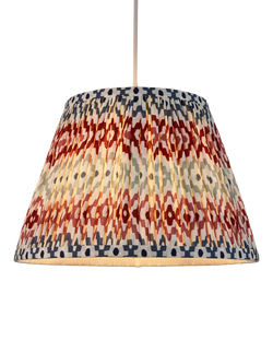 John Lewis Suri Tapered Lampshade, Deep Red