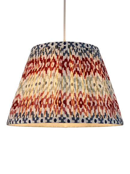 John Lewis Suri Tapered Lampshade, Deep Red