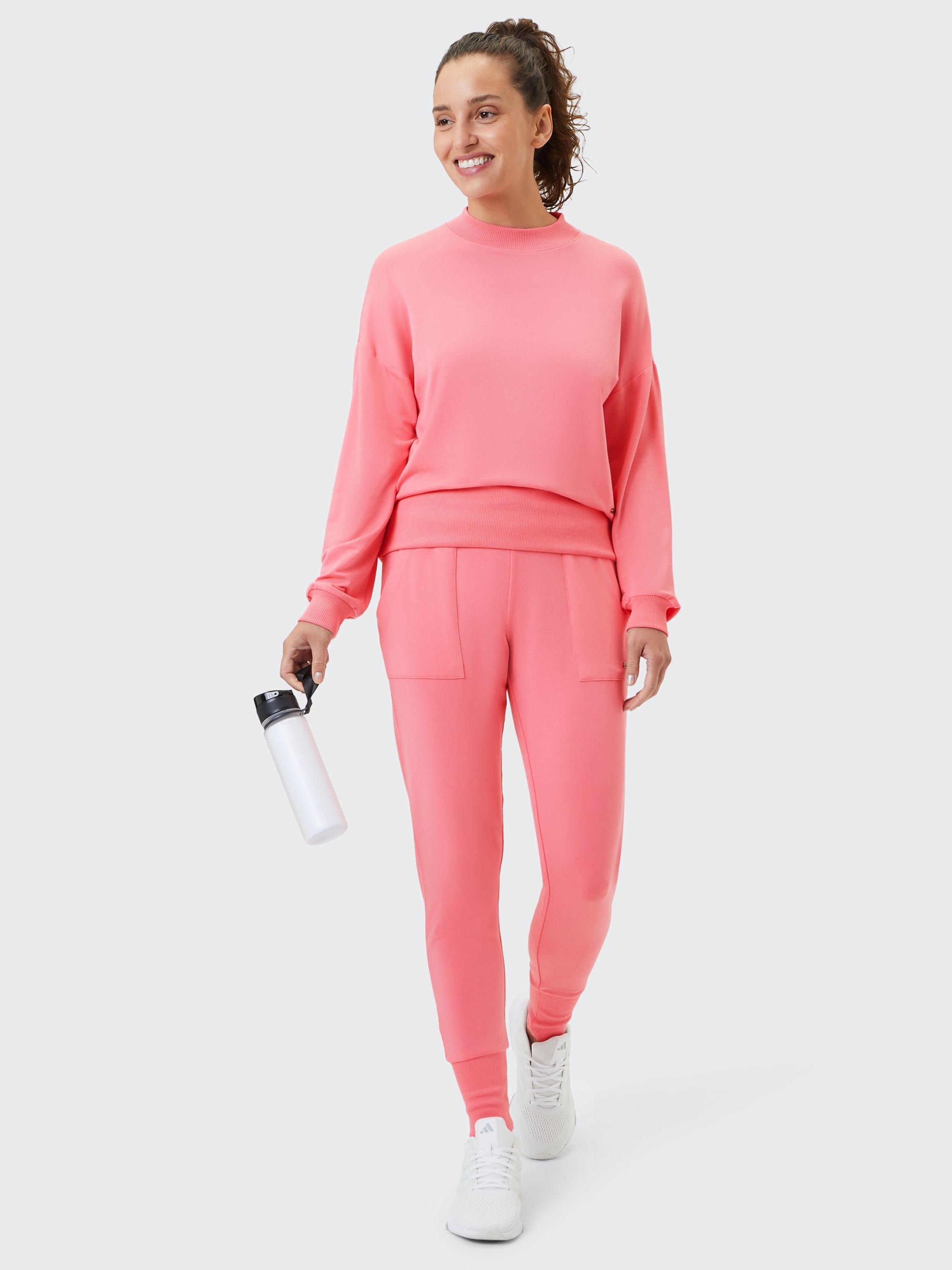 Product image 3 of 7, which shows Venice Beach Quincy Women's Sports Sweatshirt, Salmon, XS