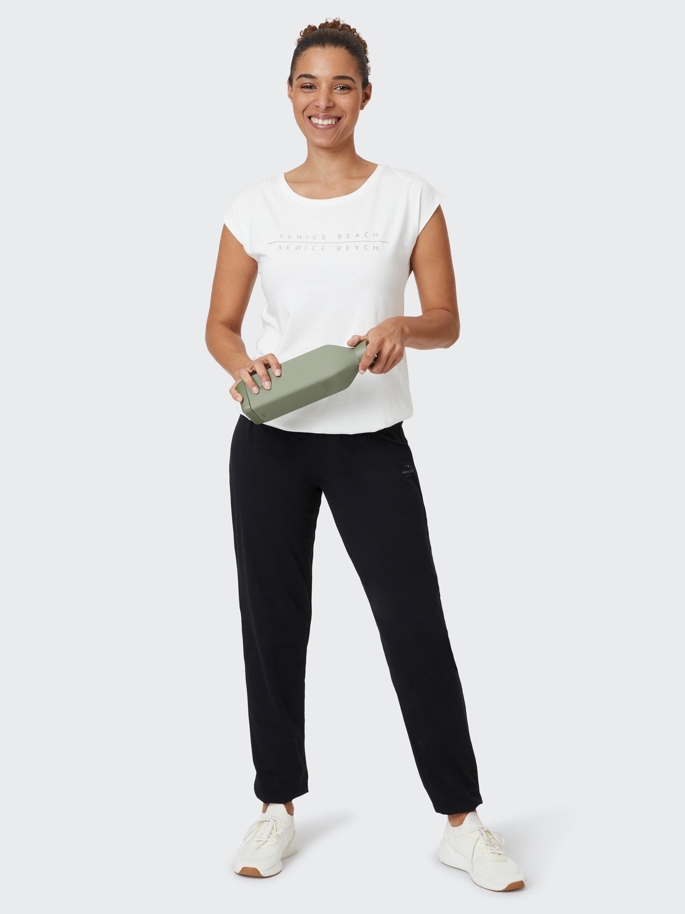 Product image 3 of 7, which shows Venice Beach Yao Yoga Pants, Black, S