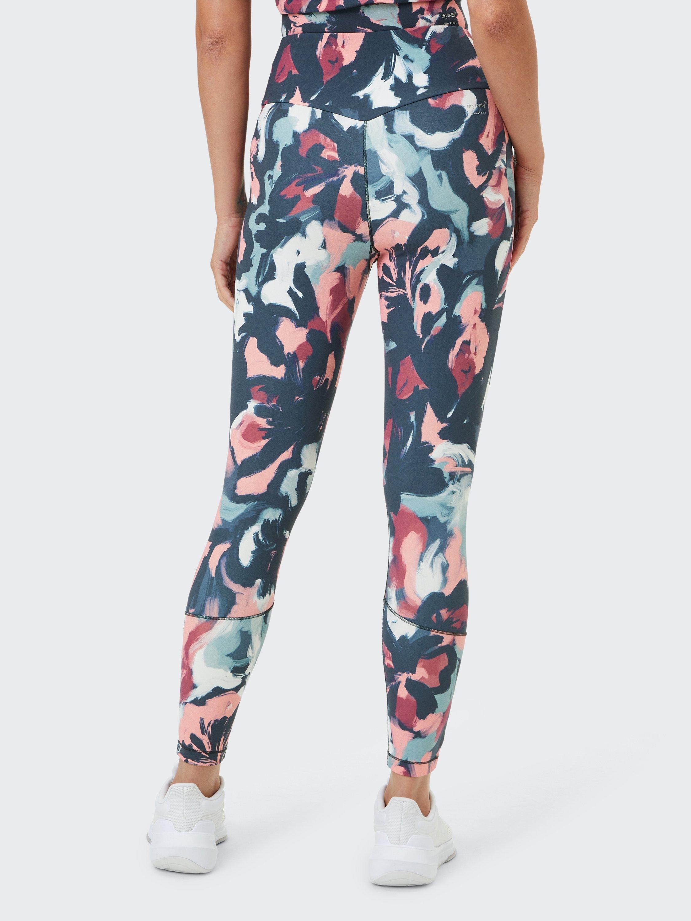 Product image 2 of 7, which shows Venice Beach Sariah Sports Leggings, Multi, XS