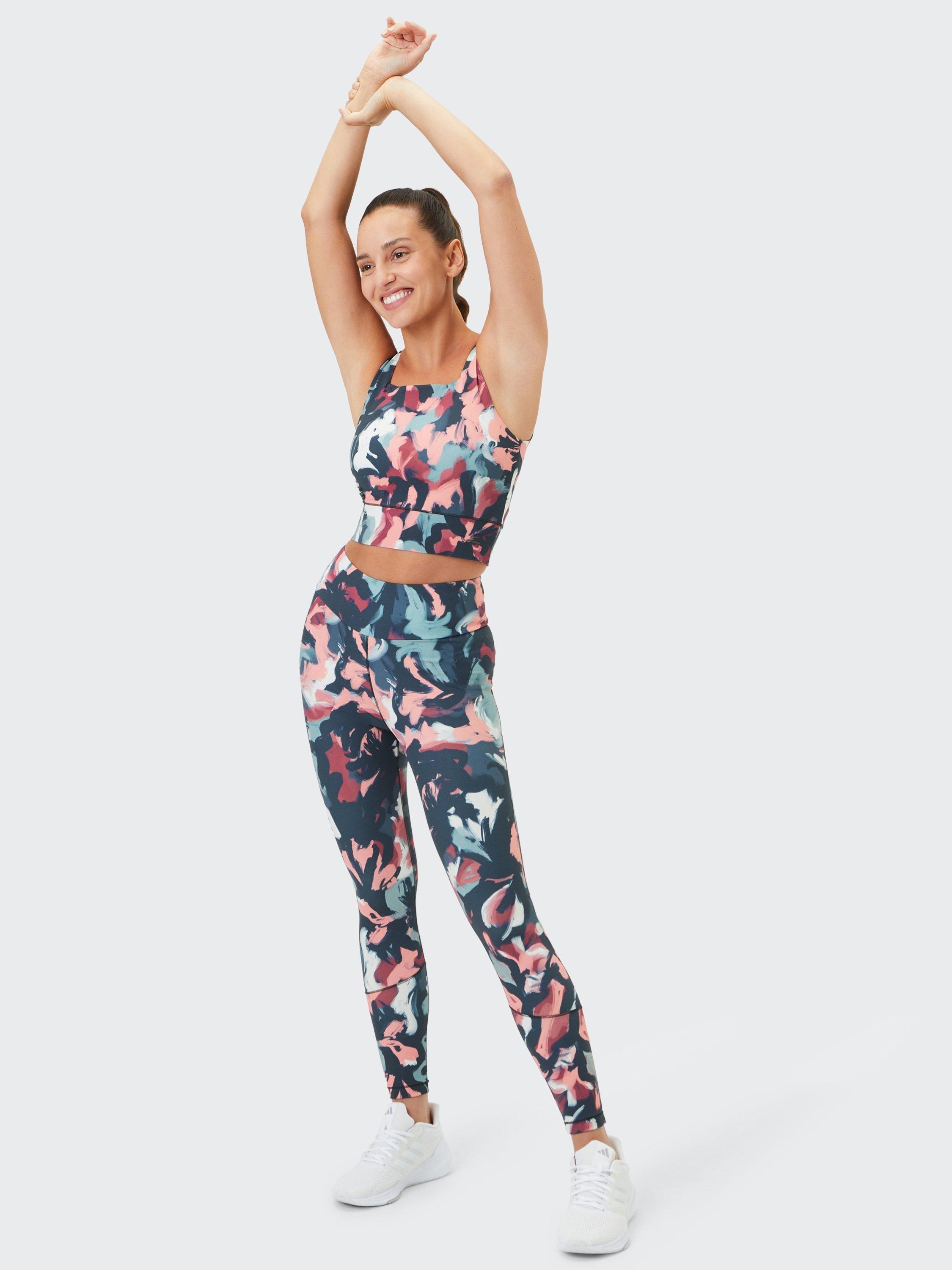 Product image 3 of 7, which shows Venice Beach Sariah Sports Leggings, Multi, XS