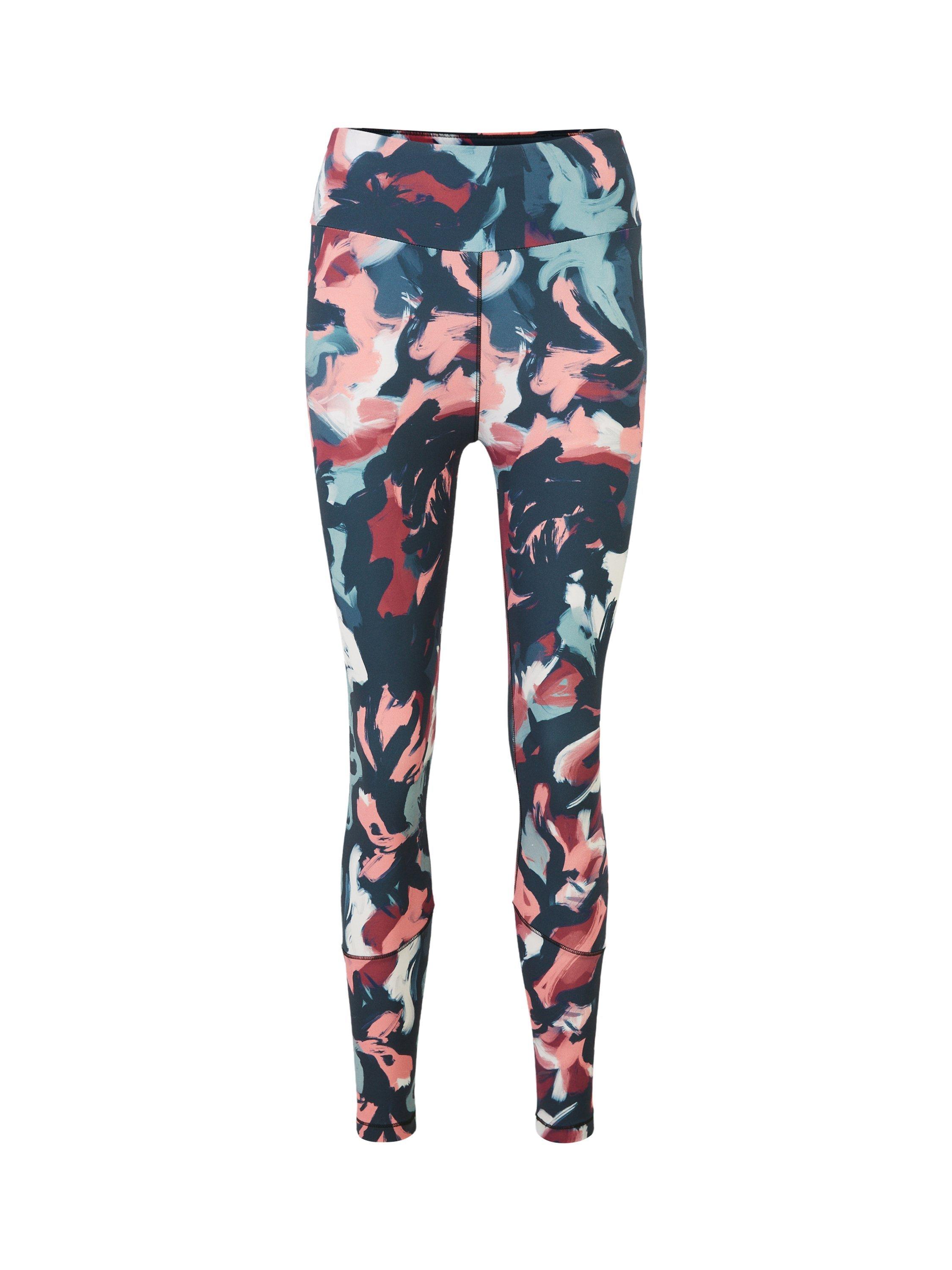 Product image 4 of 7, which shows Venice Beach Sariah Sports Leggings, Multi, XS