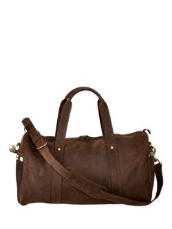 KOY Leather Duffle Bag, Mocha, Mocha