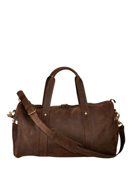 KOY Leather Duffle Bag, Mocha, Mocha