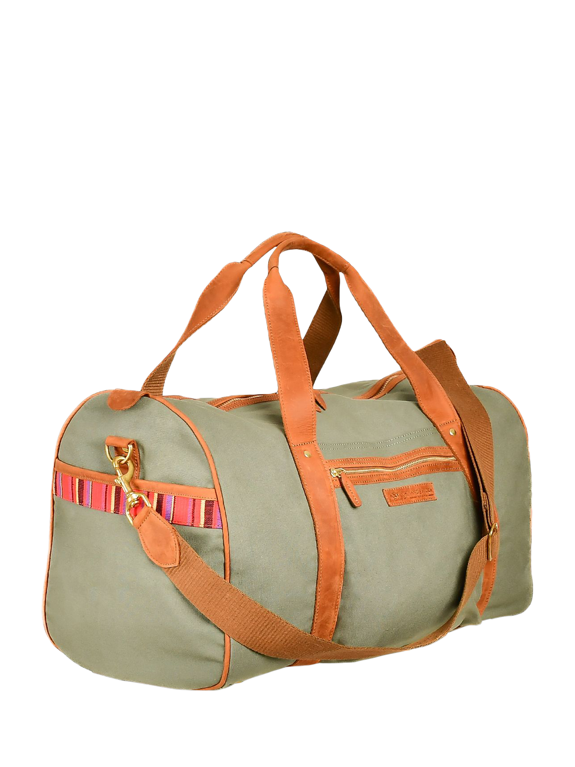 Product image 3 of 5, which shows KOY Explorer Duffle Bag, Green Khaki, One Size