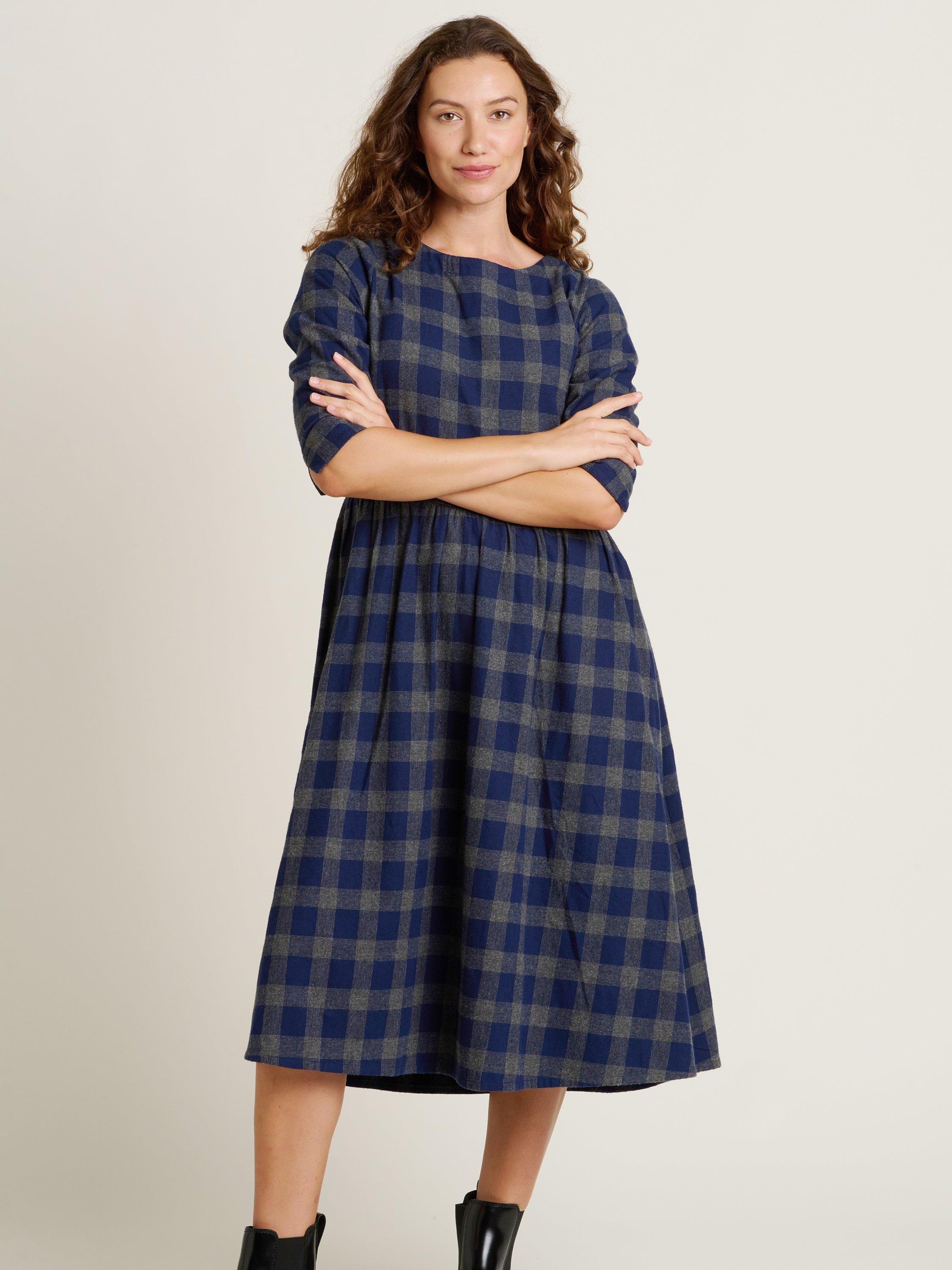 Plaid check dress best sale